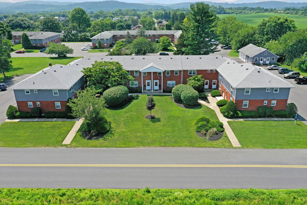 Bird's eye view at Apartments in Alpha, New Jersey