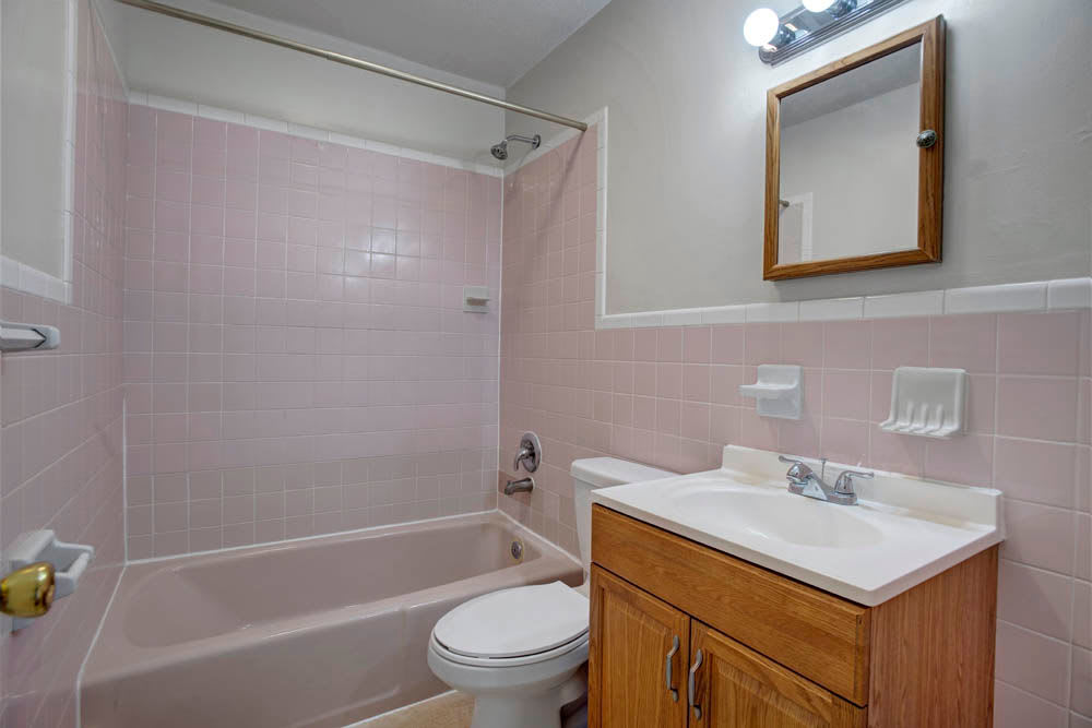 Bathroom at Apartments in Alpha, New Jersey