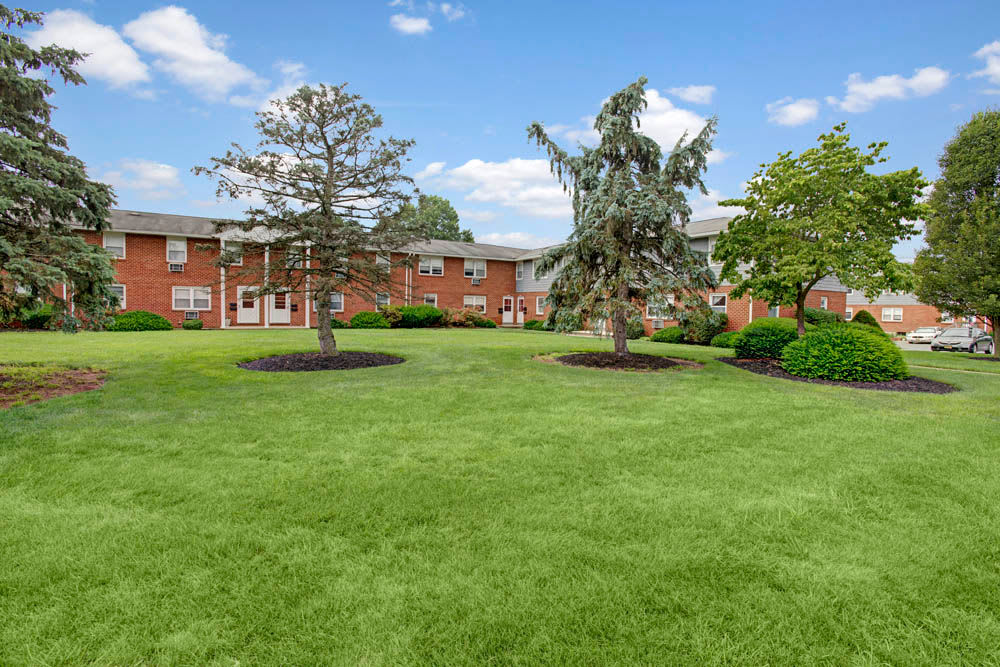 Spacious backyard at Apartments in Alpha, New Jersey
