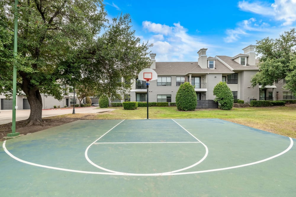 Basketball Court at Marquis at Waterview in Richardson, Texas