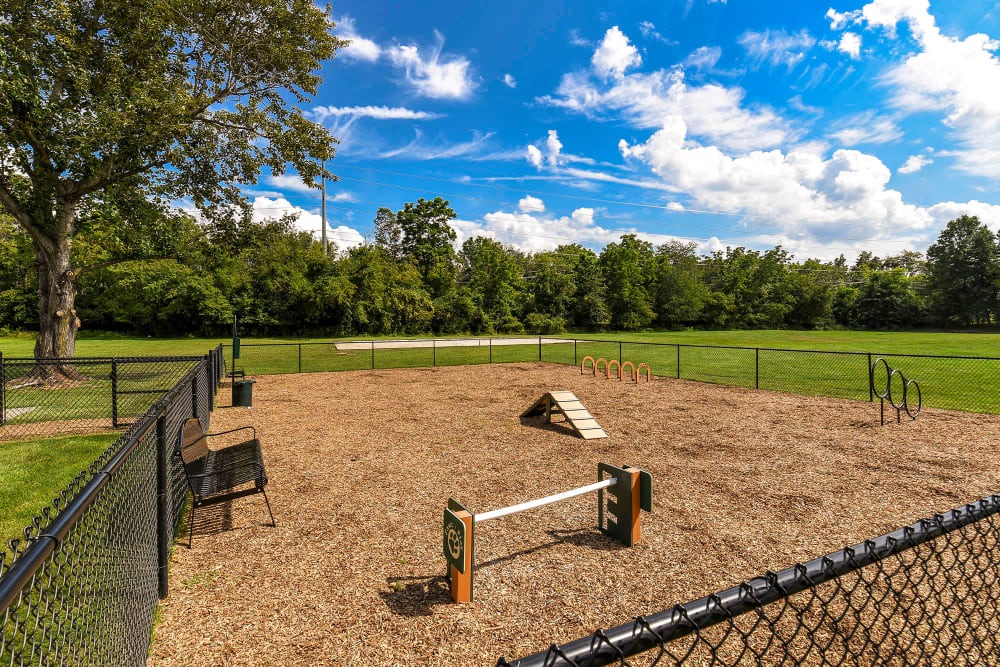 Dog Park at Parc at West Point, North Wales, Pennsylvania