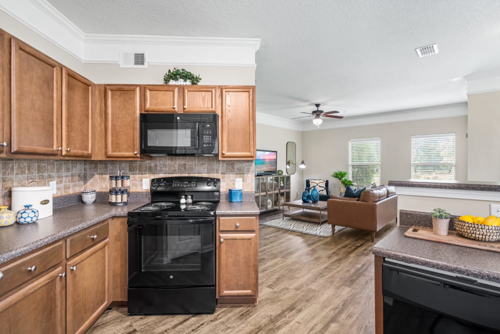 Our Luxury Apartments in Cordova, Tennessee showcase a Kitchen
