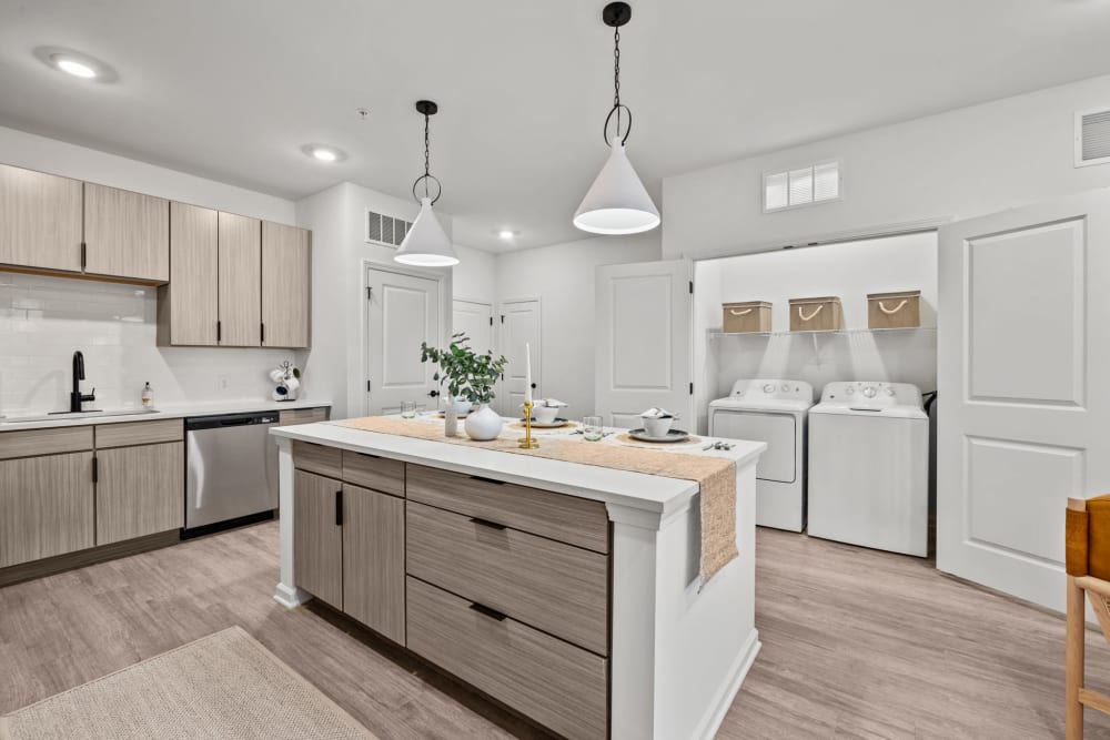 Modern and spacious kitchen at Altura | Apartments & Townhomes in Pensacola, Florida