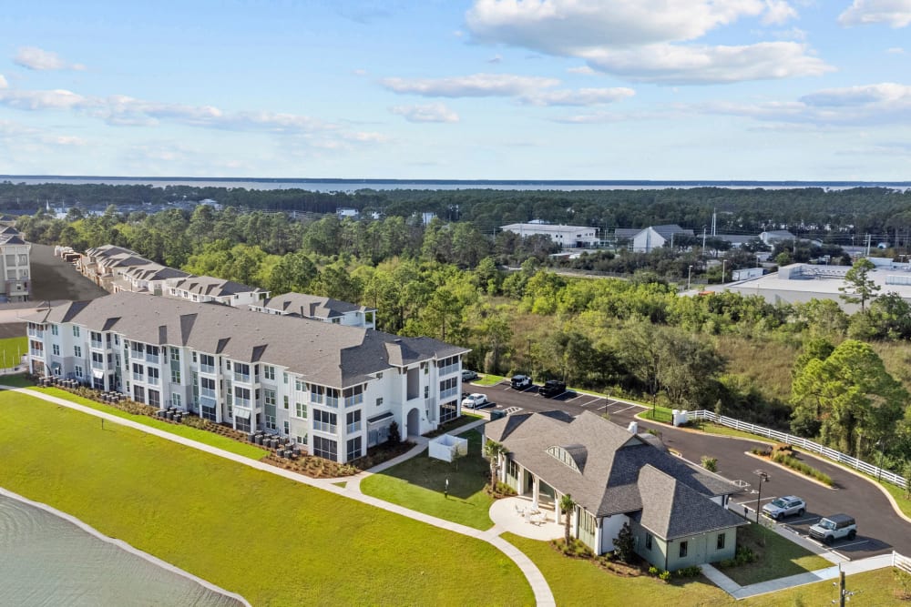 Aerial photo of at Altura | Apartments & Townhomes in Pensacola, FL