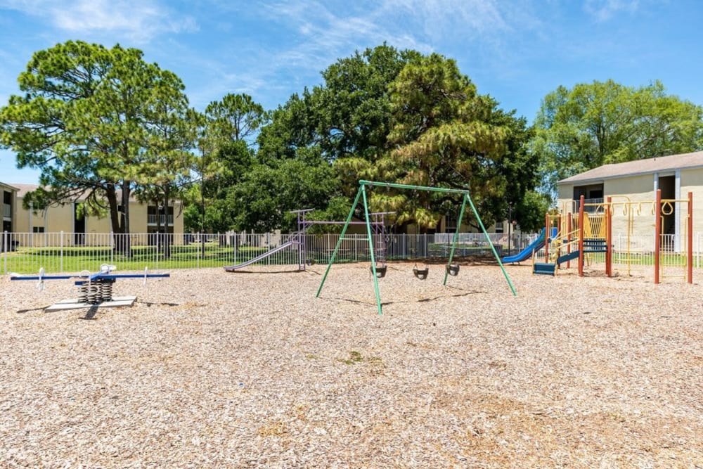 Children's playground at Garden Grove in Sarasota, Florida