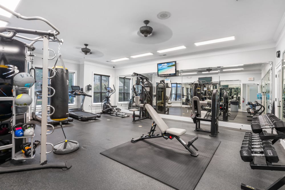 Fitness Center at Apartments in Cordova, Tennessee