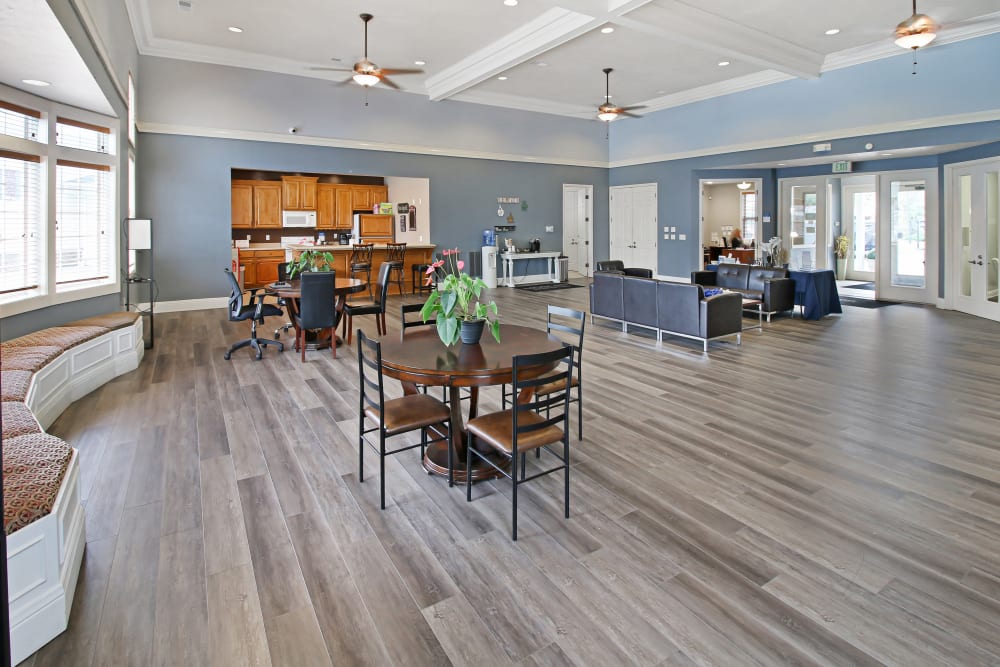 Relaxing clubhouse at Avalon at Northbrook Apartments & Townhomes in Fort Wayne, Indiana