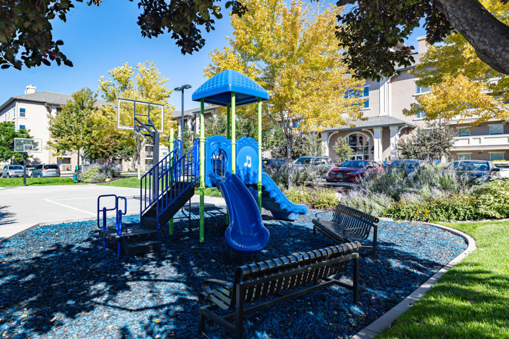 Playground at Meadowbrook Station Apartments in Salt Lake City, Utah