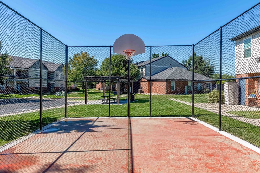 Basketball Court at Country Ranch Apartments in Fort Collins, Colorado