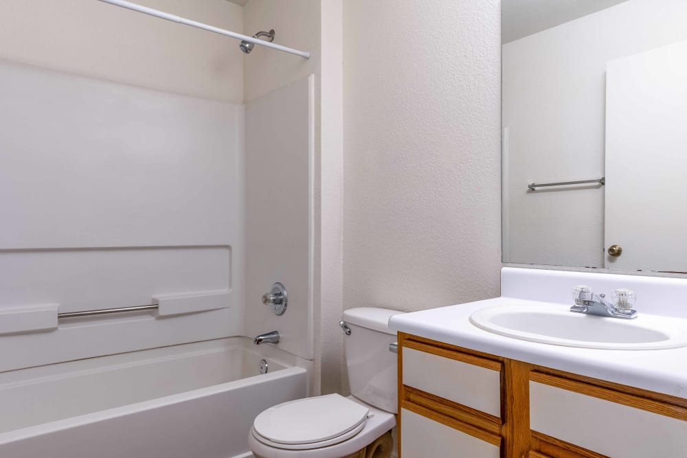 Bathroom at Apartments in Fort Collins, Colorado