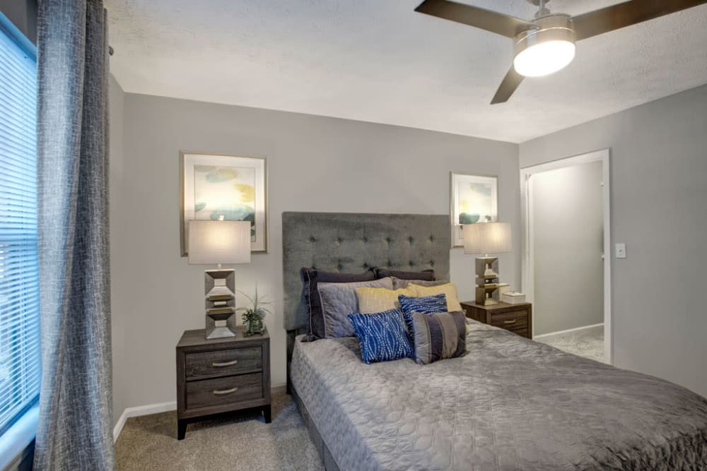 Bedroom at Apartments in Lawrenceville, Georgia