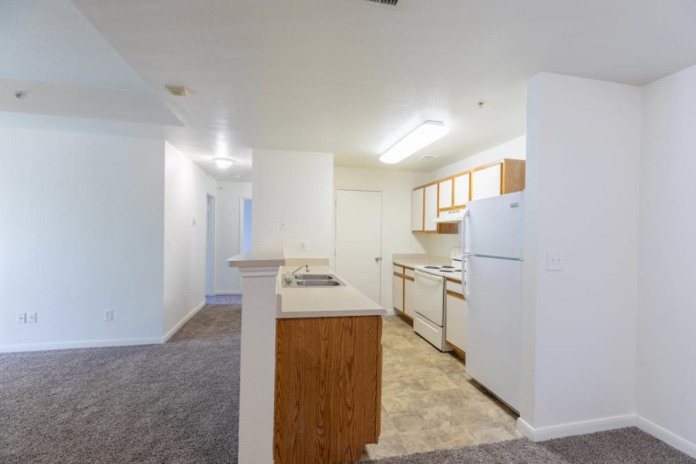 Kitchen at Apartments in Brighton, Colorado