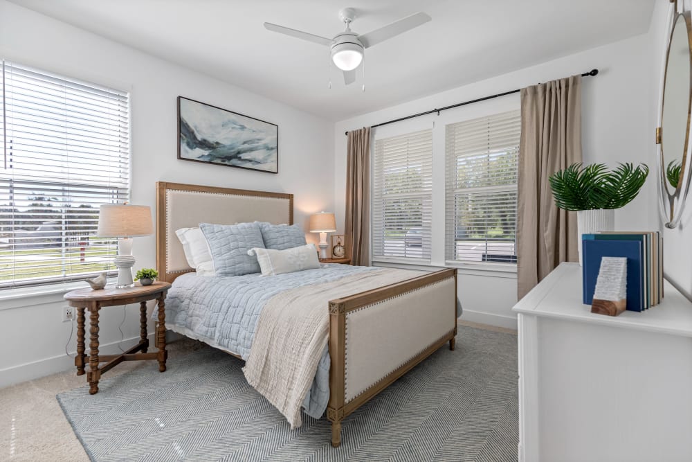 Beautiful spacious bedroom at The Griffon Vero Beach | Apartments in Vero Beach, Florida