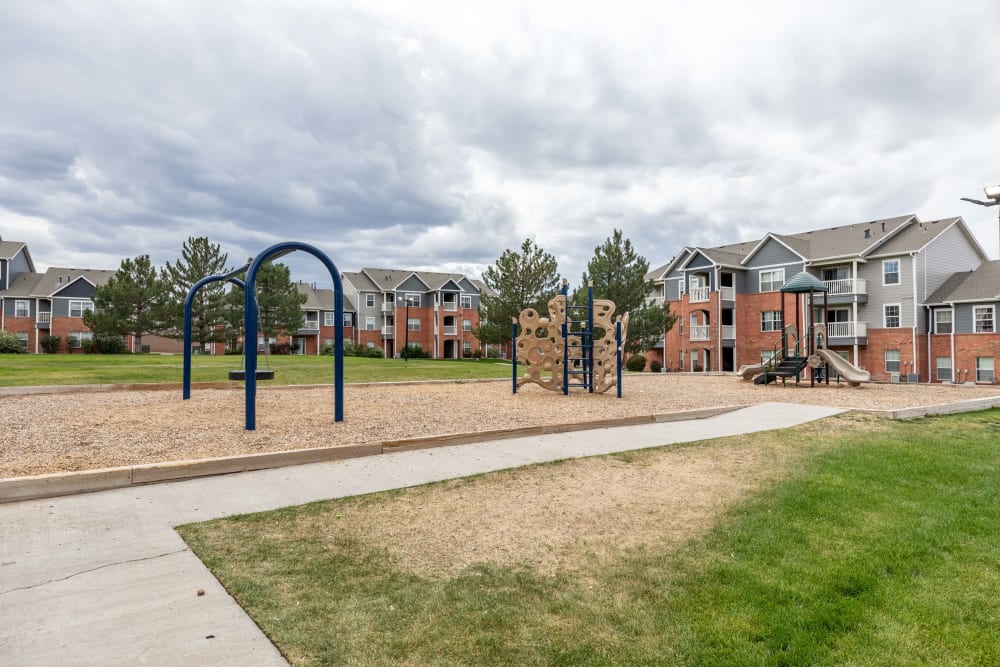 Community playground at Centennial East Apartments in Englewood, Colorado