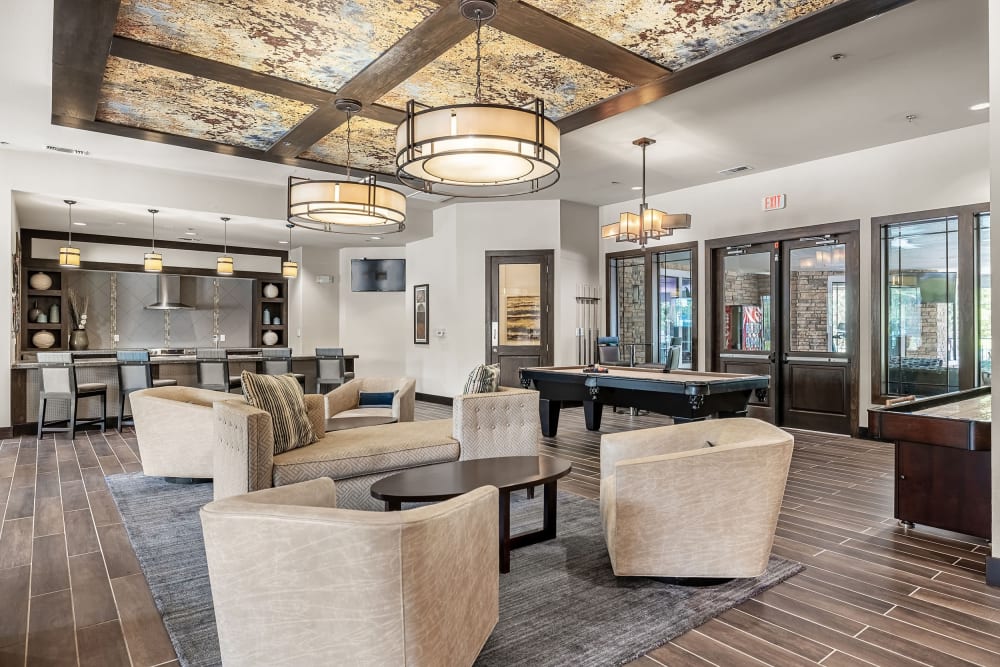 Community Clubhouse at Marquis on Lakeline in Cedar Park, Texas