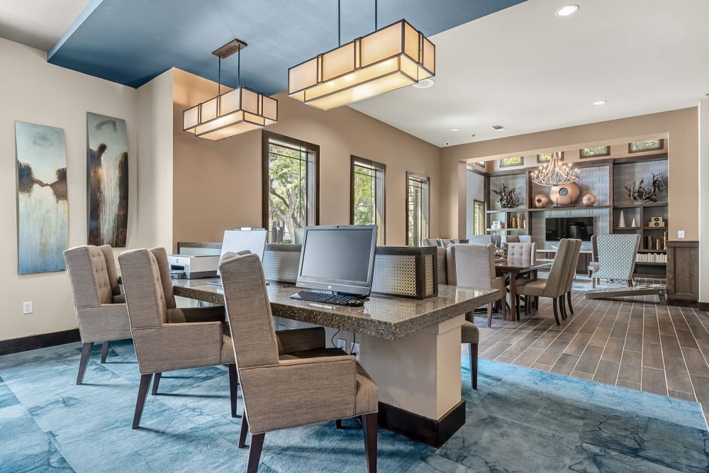 Business Center at Marquis on Lakeline in Cedar Park, Texas