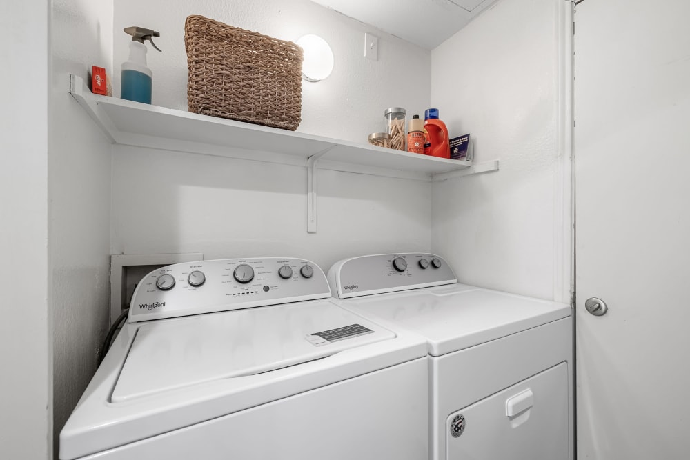 Full Size washer and dryer at Marquis at Caprock Canyon in Austin, Texas
