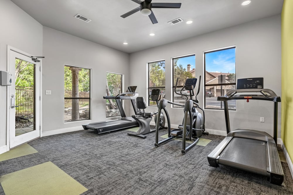 Fitness Center at Marquis at Caprock Canyon in Austin, Texas