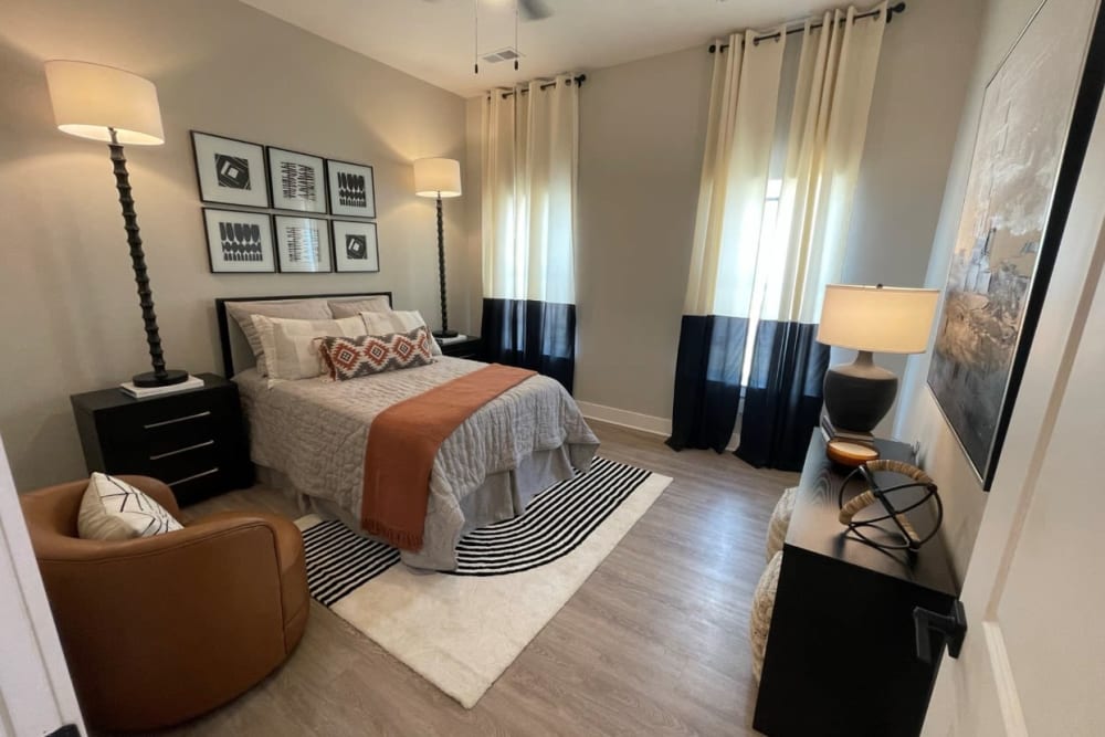 Bedroom option at Villas at Capital Twenty.