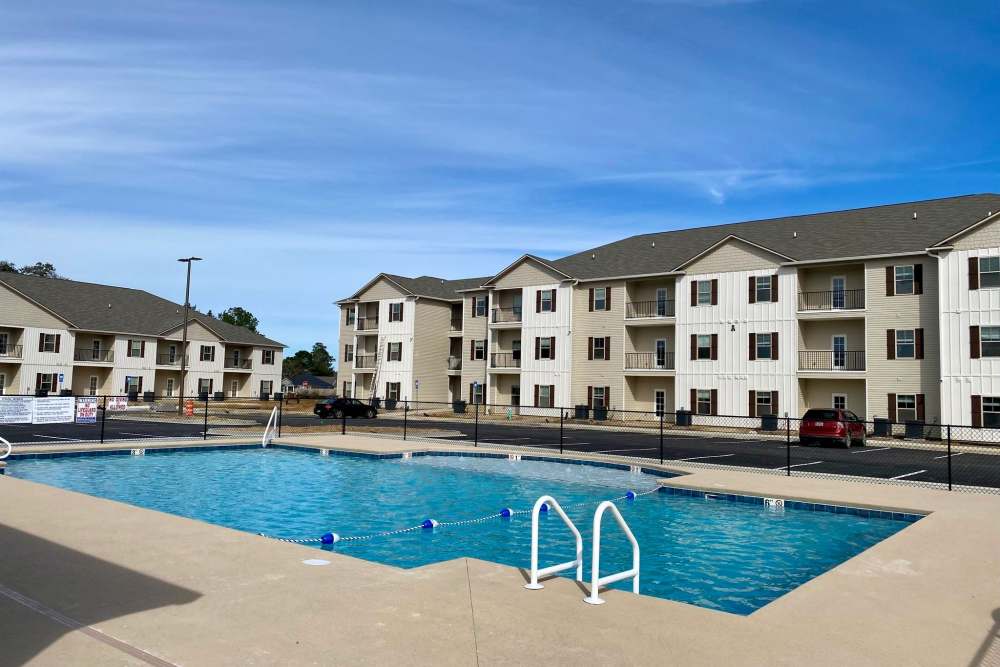 Swimming pool at Patriots Place in Valdosta, Georgia