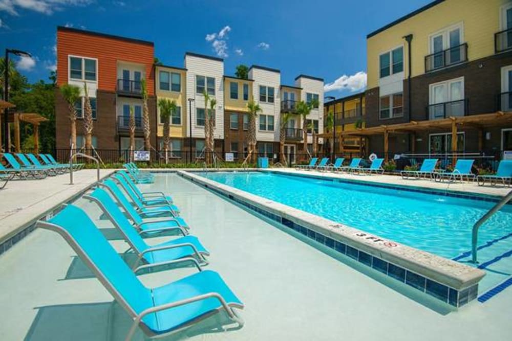 Take a dip in our pool at Parks at Nexton in Summerville, South Carolina