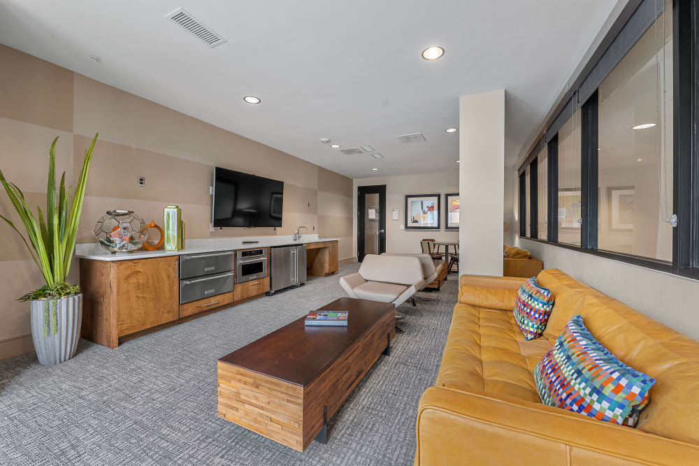Media Room at Marq Uptown in Austin, Texas