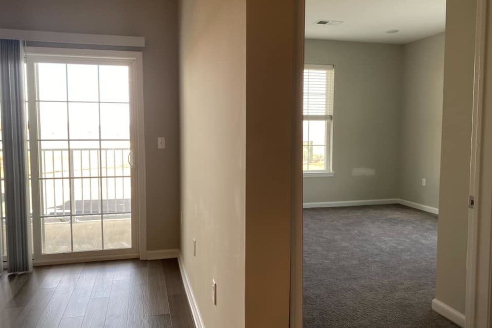Spacious floor plans in all of our homes at Pearl Pointe Apartments in Burlington, New Jersey