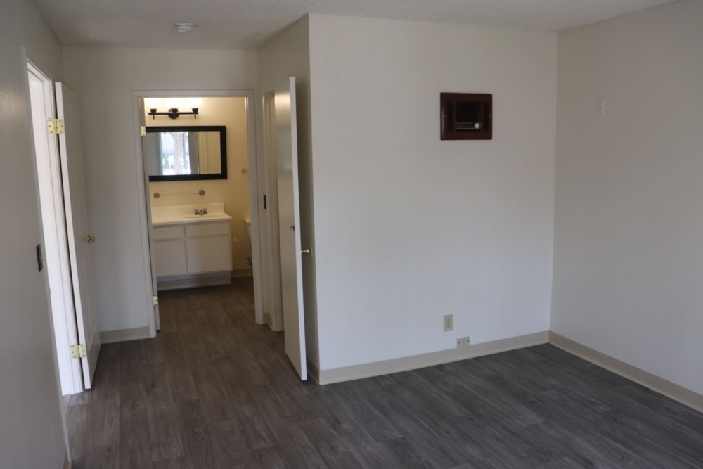 Model apartment at Gramercy Apartments in San Diego, California