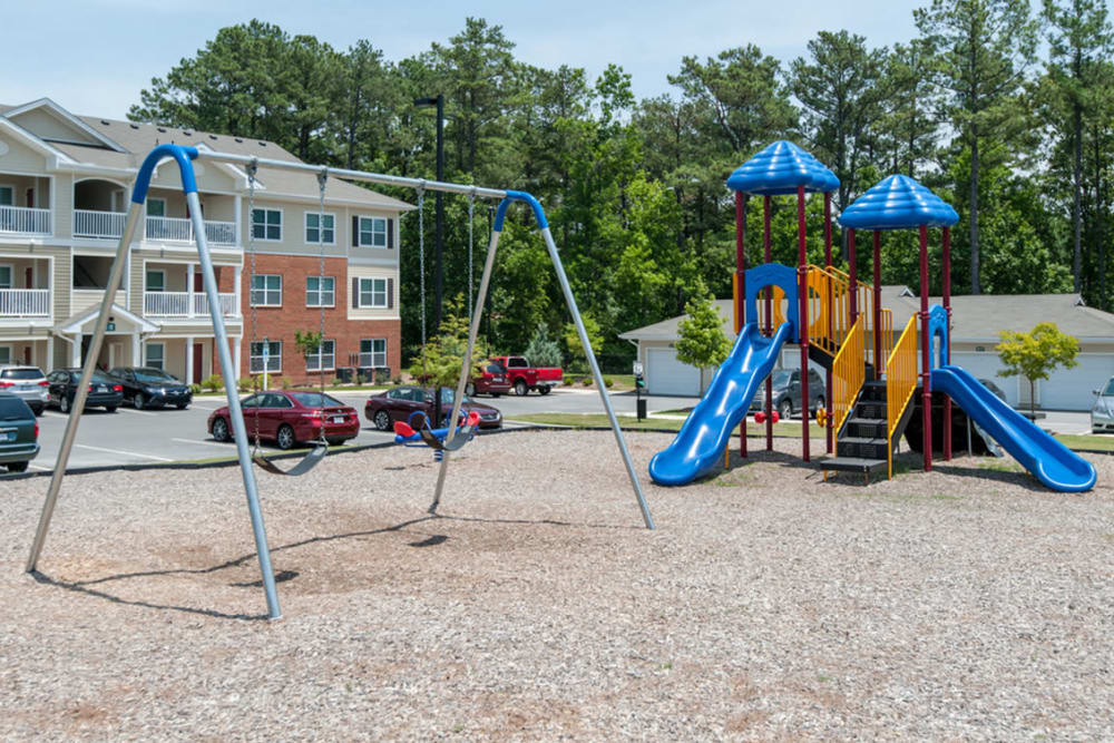 Playground at Village at Broadstone Station in Apex, North Carolina
