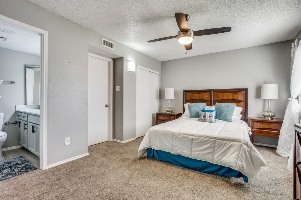 Bedroom at Mateo Apartment Homes in Arlington, Texas