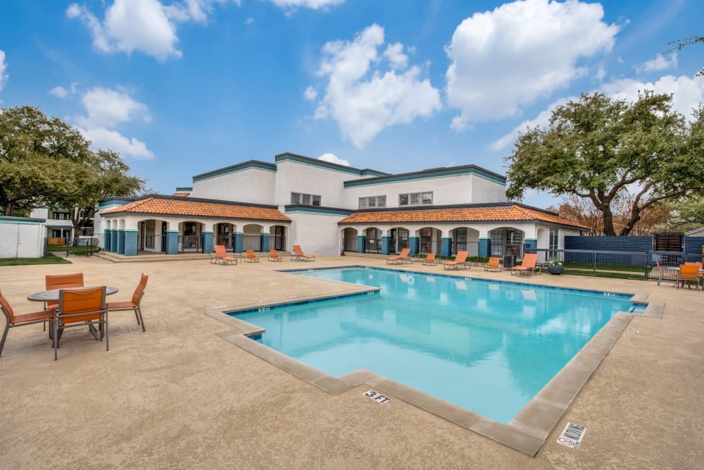 Pool at Mateo Apartment Homes in Arlington, Texas