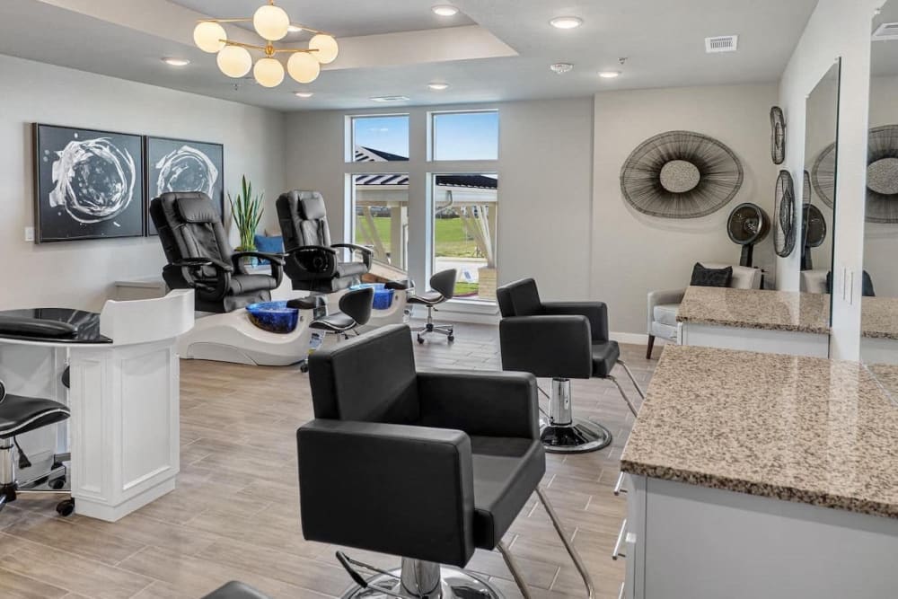 Salon at The Preserve at Gateway in Forney, Texas
