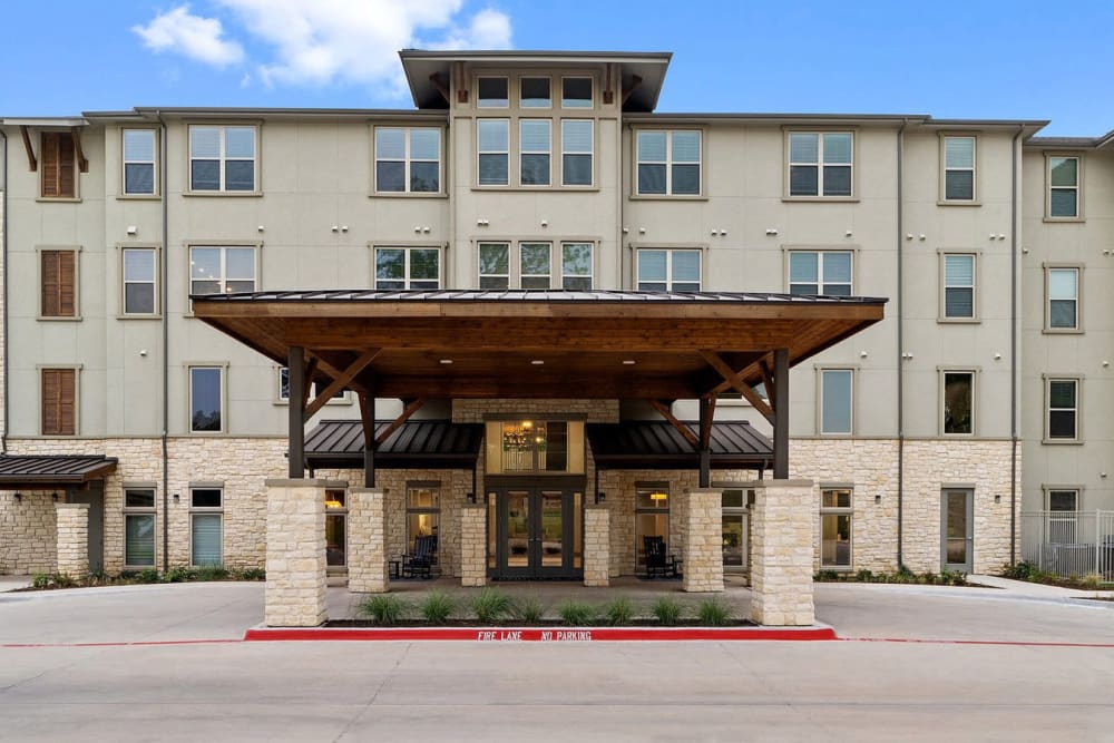 Entrance area at The Preserve at Willow Park in Willow Park, Texas