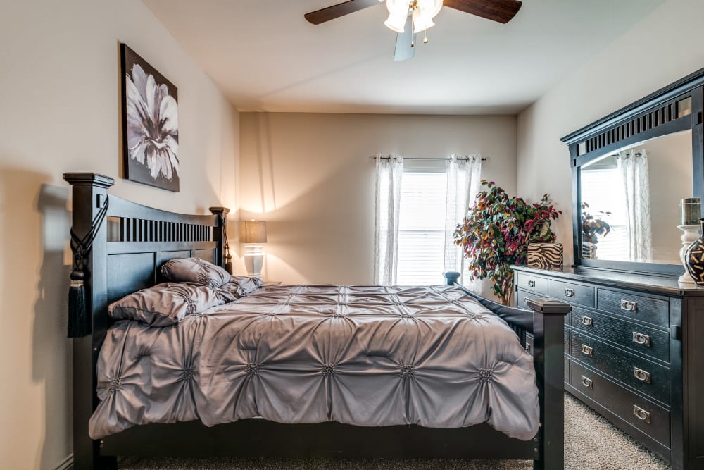 Bedroom at Remi Apartment Homes in White Settlement, Texas