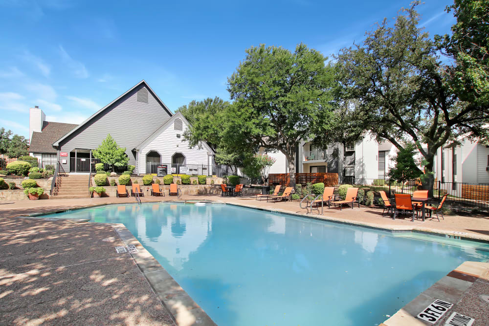 Pool at Wythe Apartment Homes in Irving, Texas