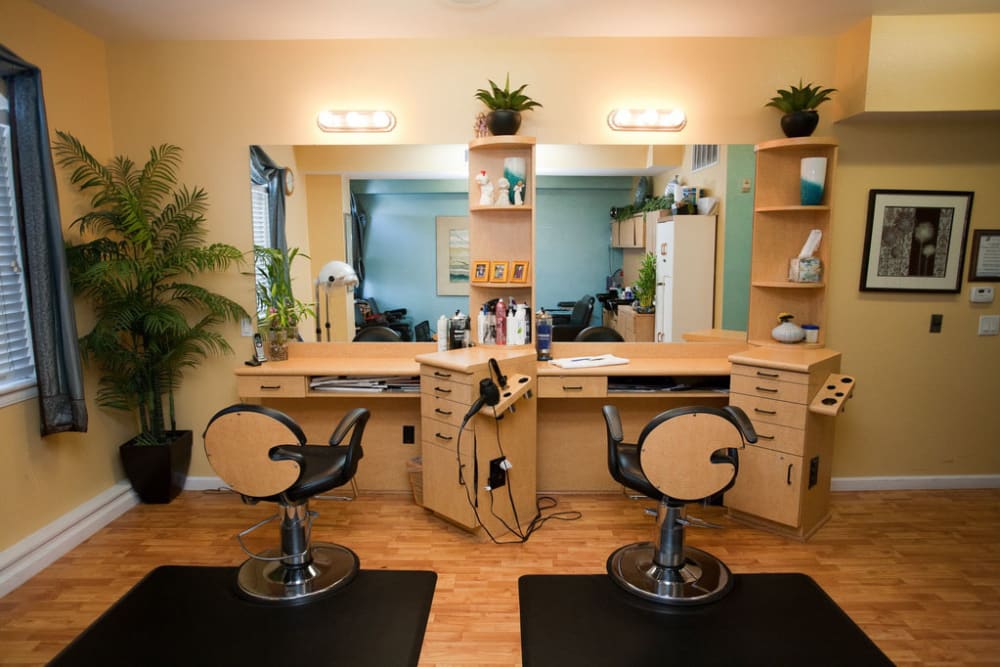Hair salon at San Clemente Villas by the Sea in San Clemente, California