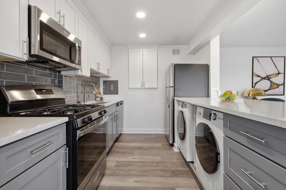 Kitchen at Apartments in Towson, Maryland