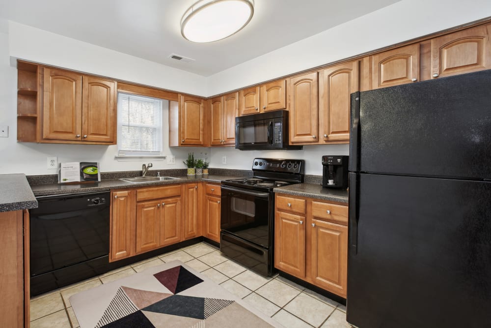 Kitchen at Olde Forge Townhomes in Perry Hall, Maryland