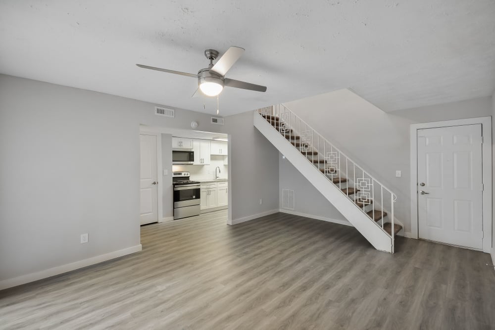 Two story apartment at Parkside in Doraville, Georgia