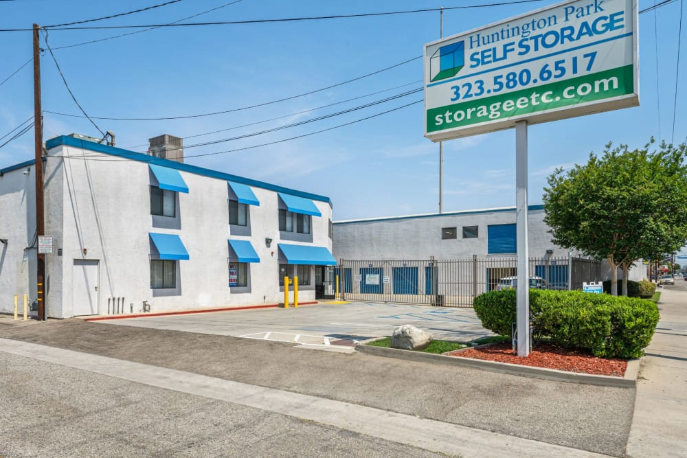 Unit Sizes & Prices at Huntington Park Self Storage in Huntington Park, California