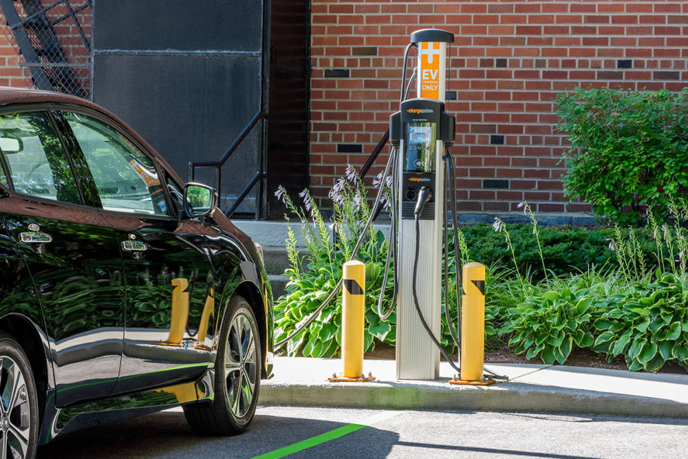 EV Charging at Camelot Court in Brighton, Massachusetts
