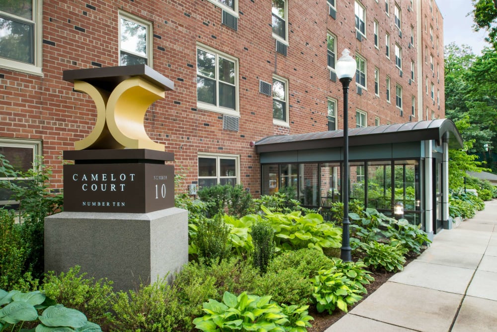 Landmark at Camelot Court in Brighton, Massachusetts