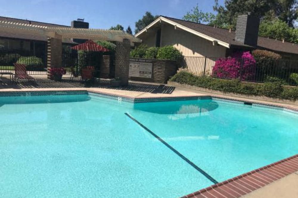 Our beautiful swimming pool at Espana East in Sacramento, California