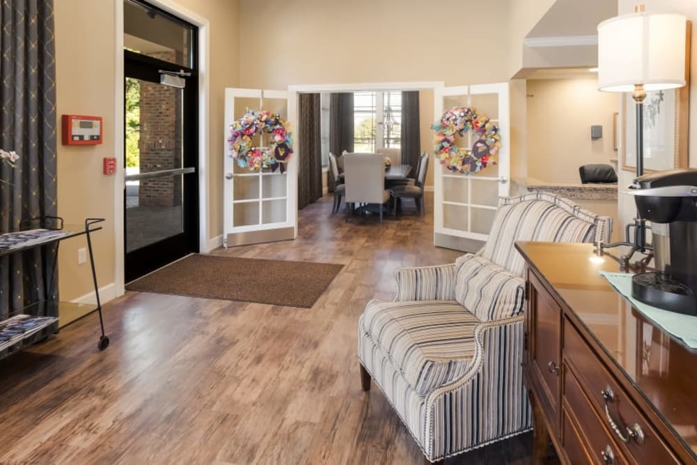 Common area at River Oaks in Miamisburg, Ohio