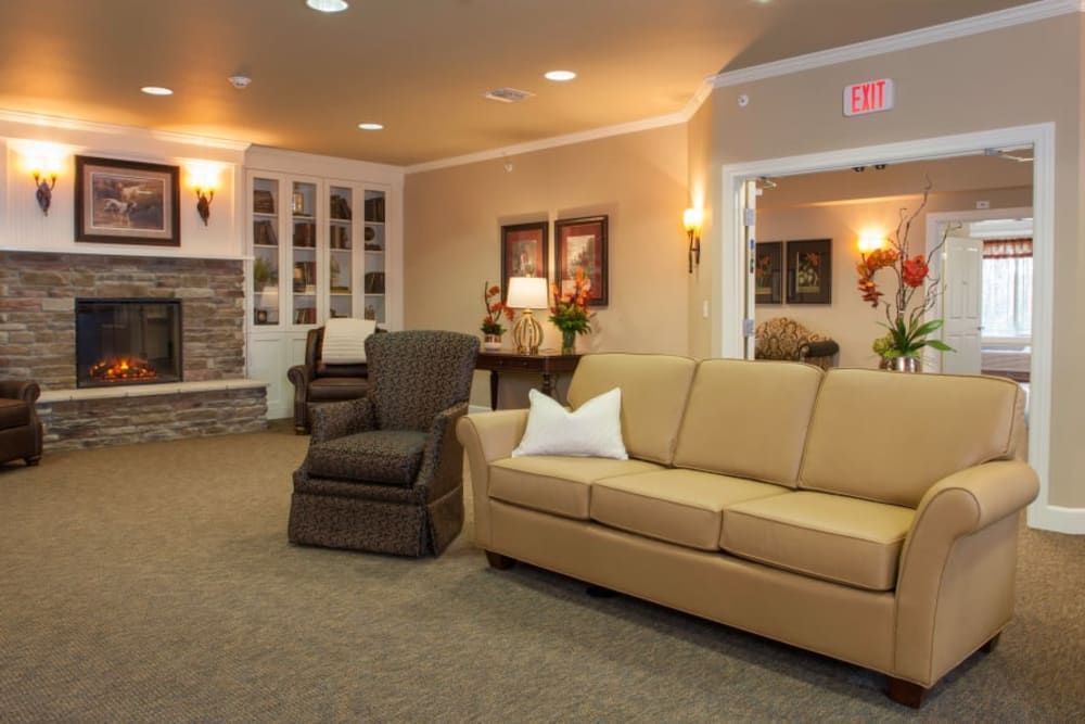 Common area at River Oaks in Miamisburg, Ohio