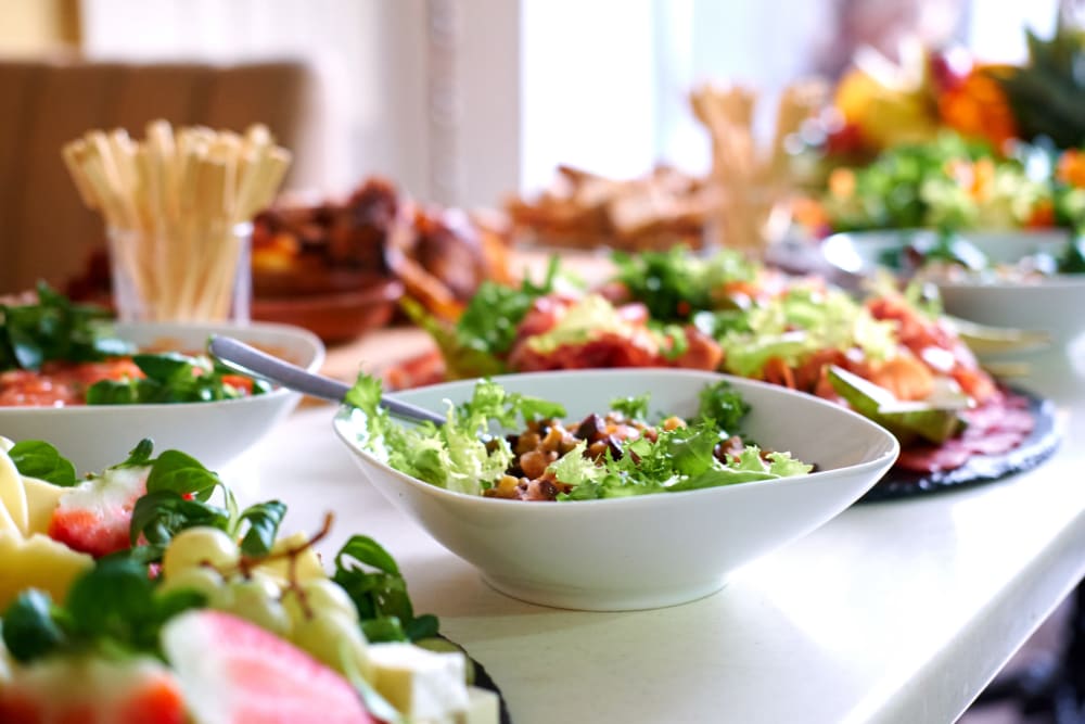 A healthy meal at Greenfield Estates in Akron, Ohio