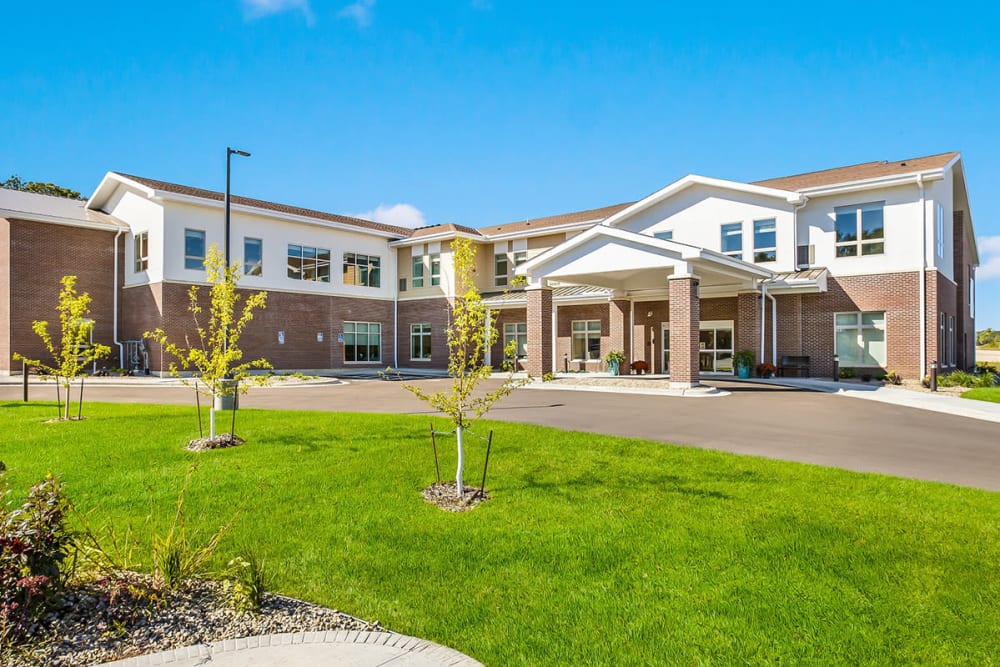 Exterior at Edgemont Place in Blaine, Minnesota