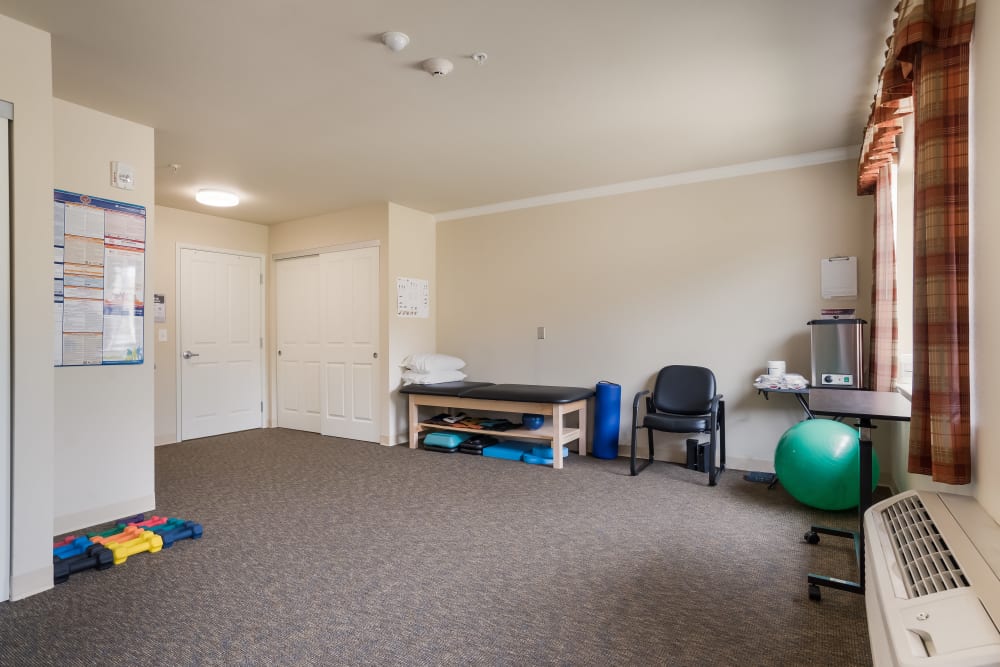 Rehab room at River Oaks in Miamisburg, Ohio