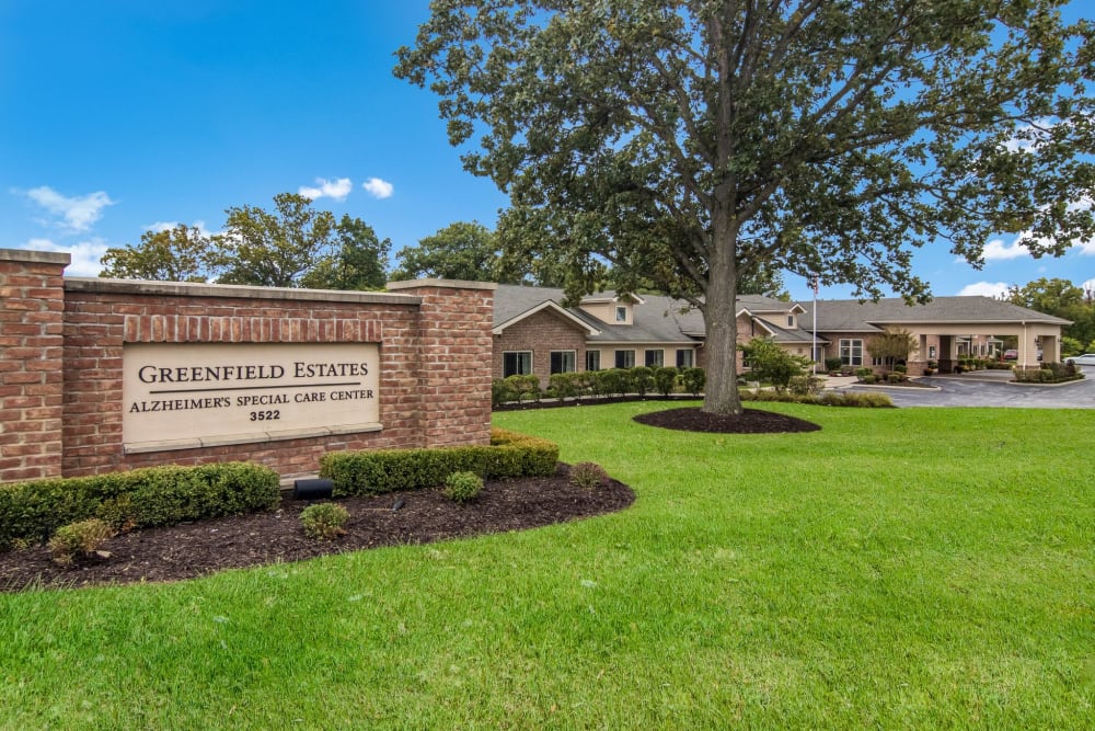 Exterior at Greenfield Estates in Akron, Ohio