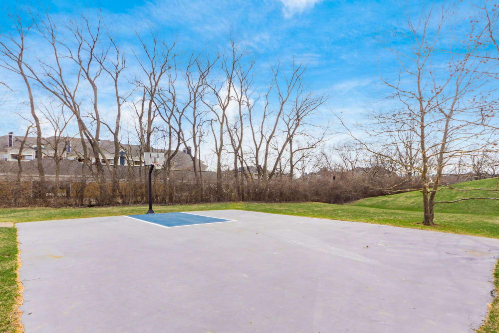 Basketball court at Sterling Place in Columbus, Ohio